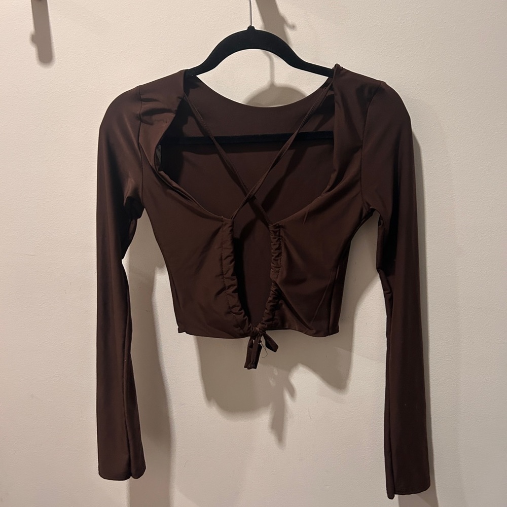 Open back top Sz S